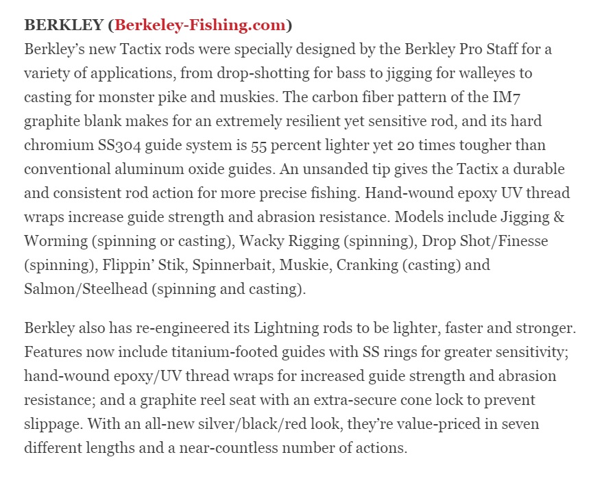 berkley tactix rod