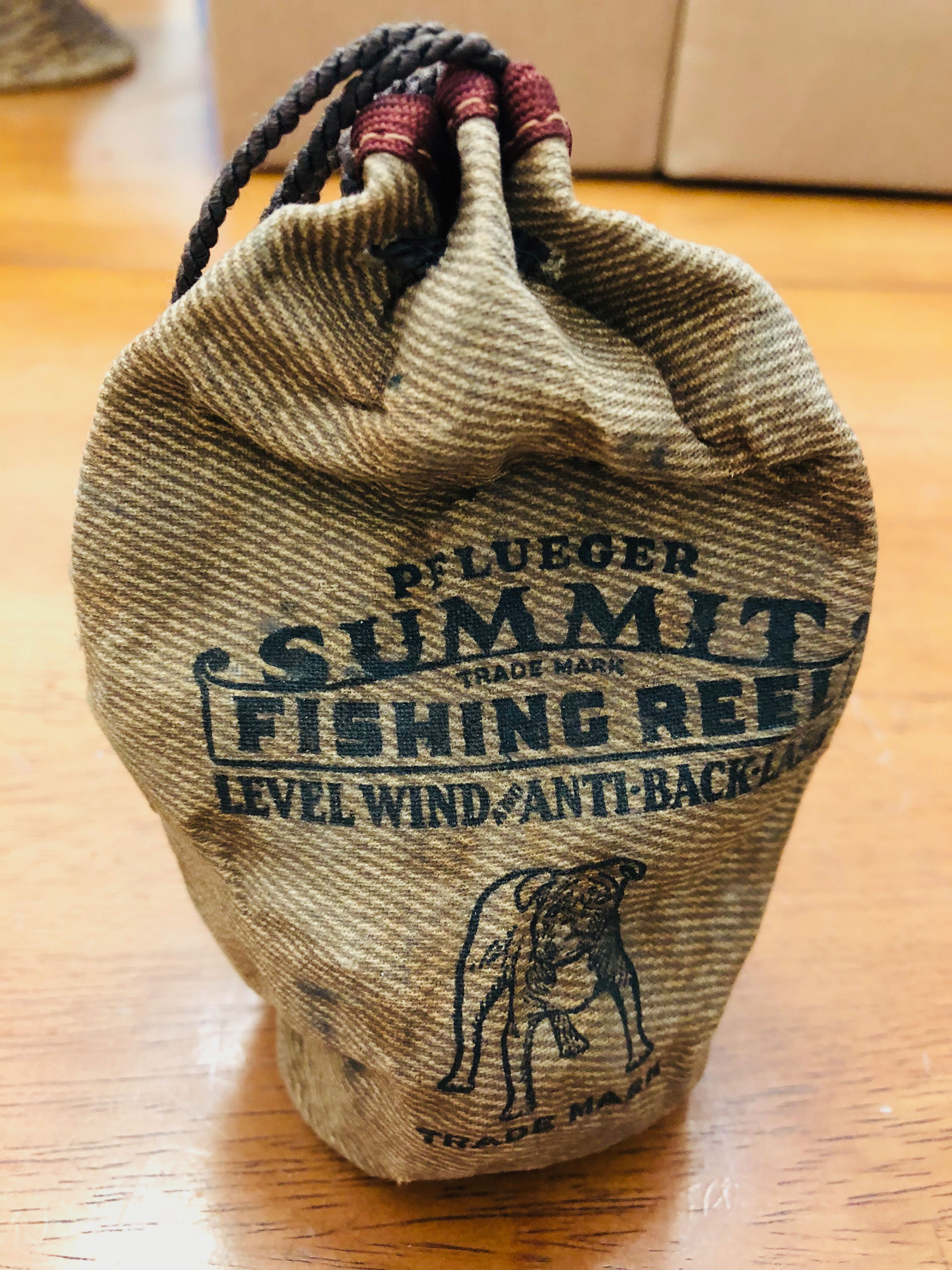 Vintage Pflueger Summit 1993L Model Bait Casting Fishing Reel + Box, Bag,  Papers