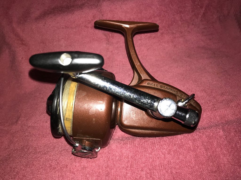 Vintage Olympic Open Face Spinning Fishing Reel Ball Bearing Made In Japan