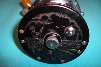 Help dating Penn Long Beach 65 with scene on tail plate - Reel
