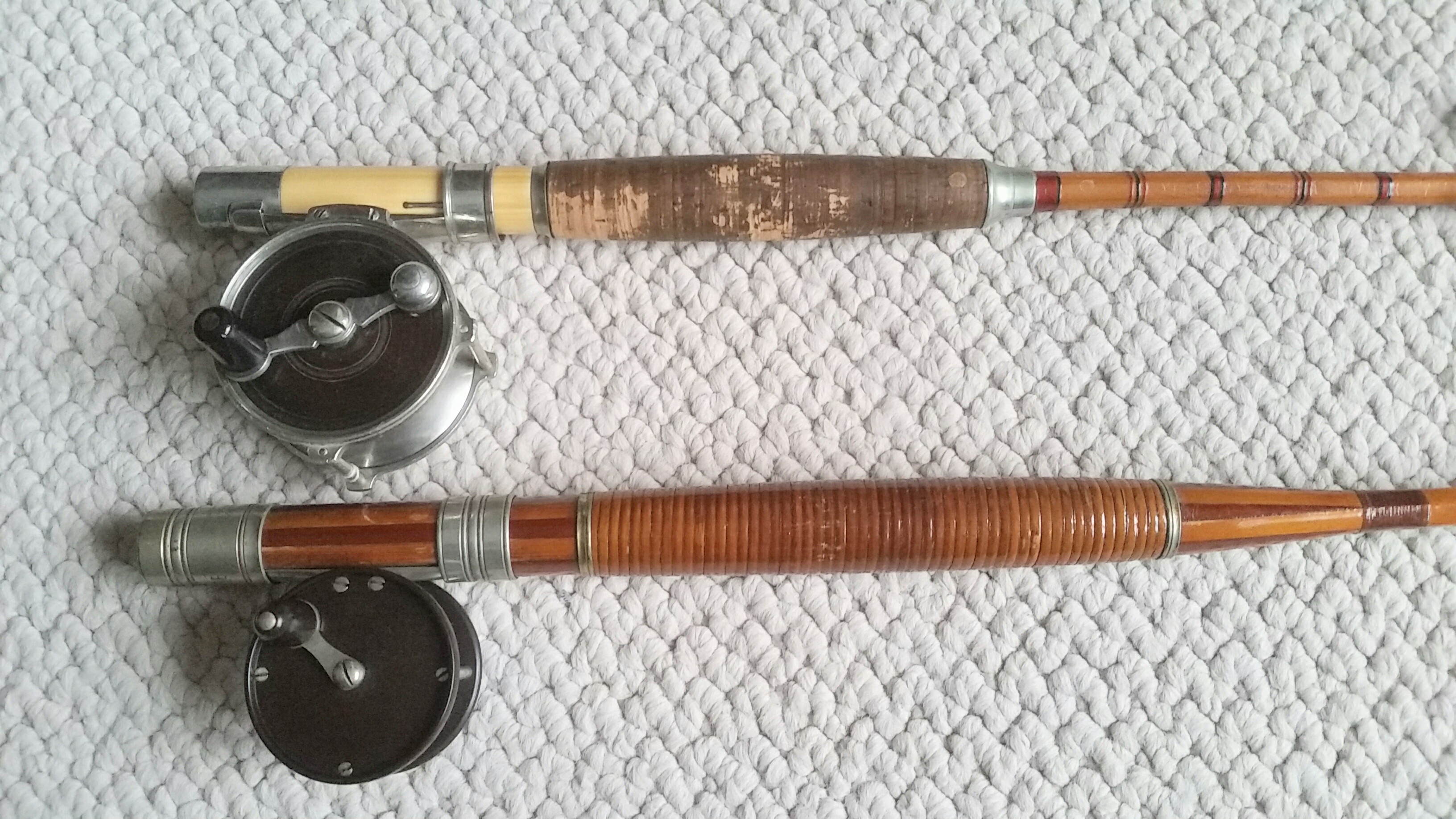 Vintage Penn Peer 309 Reel & Matching Montague 6' Rod