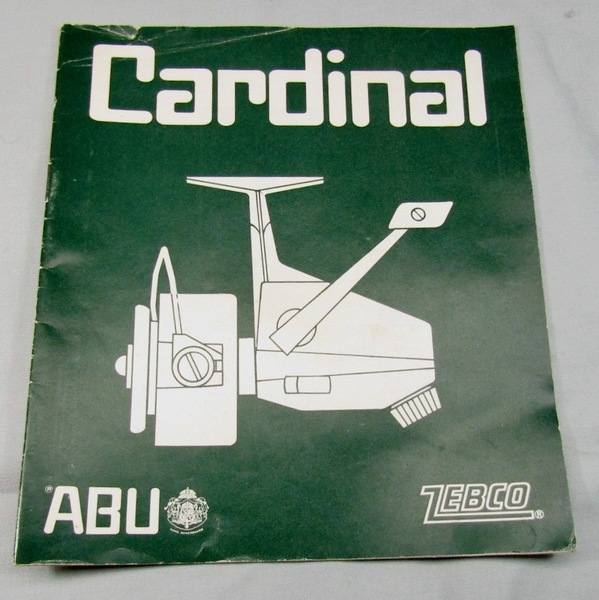 WTB Zebco Cardinal 7 Paper & Styrafoam Box Insert & Sleeve