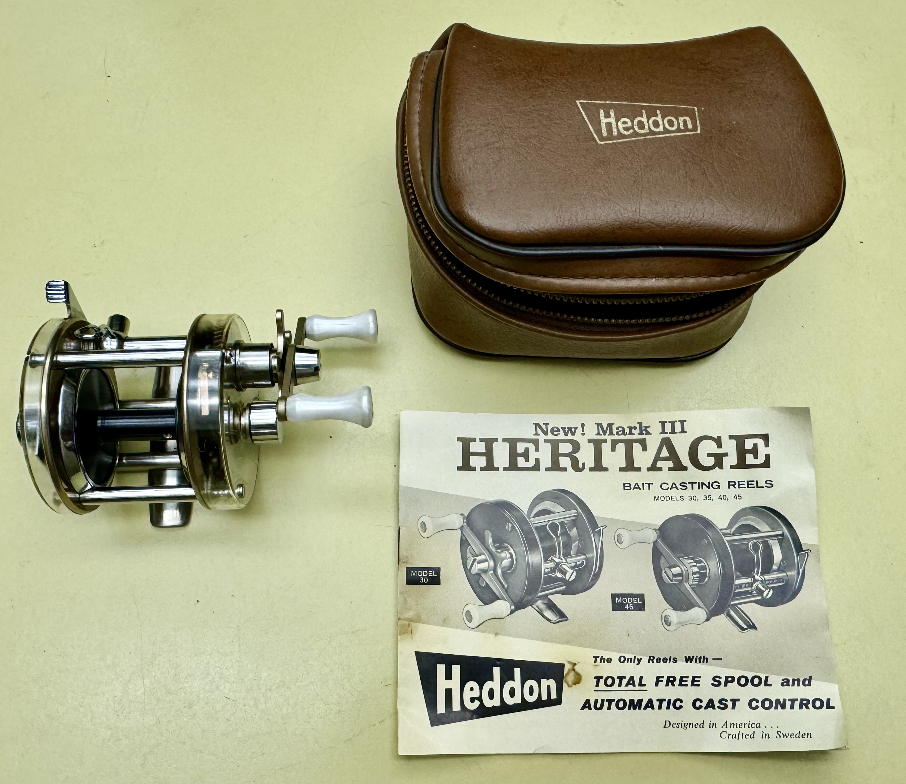 Heddon Heritage III casting reel?? - Reel Talk - ORCA