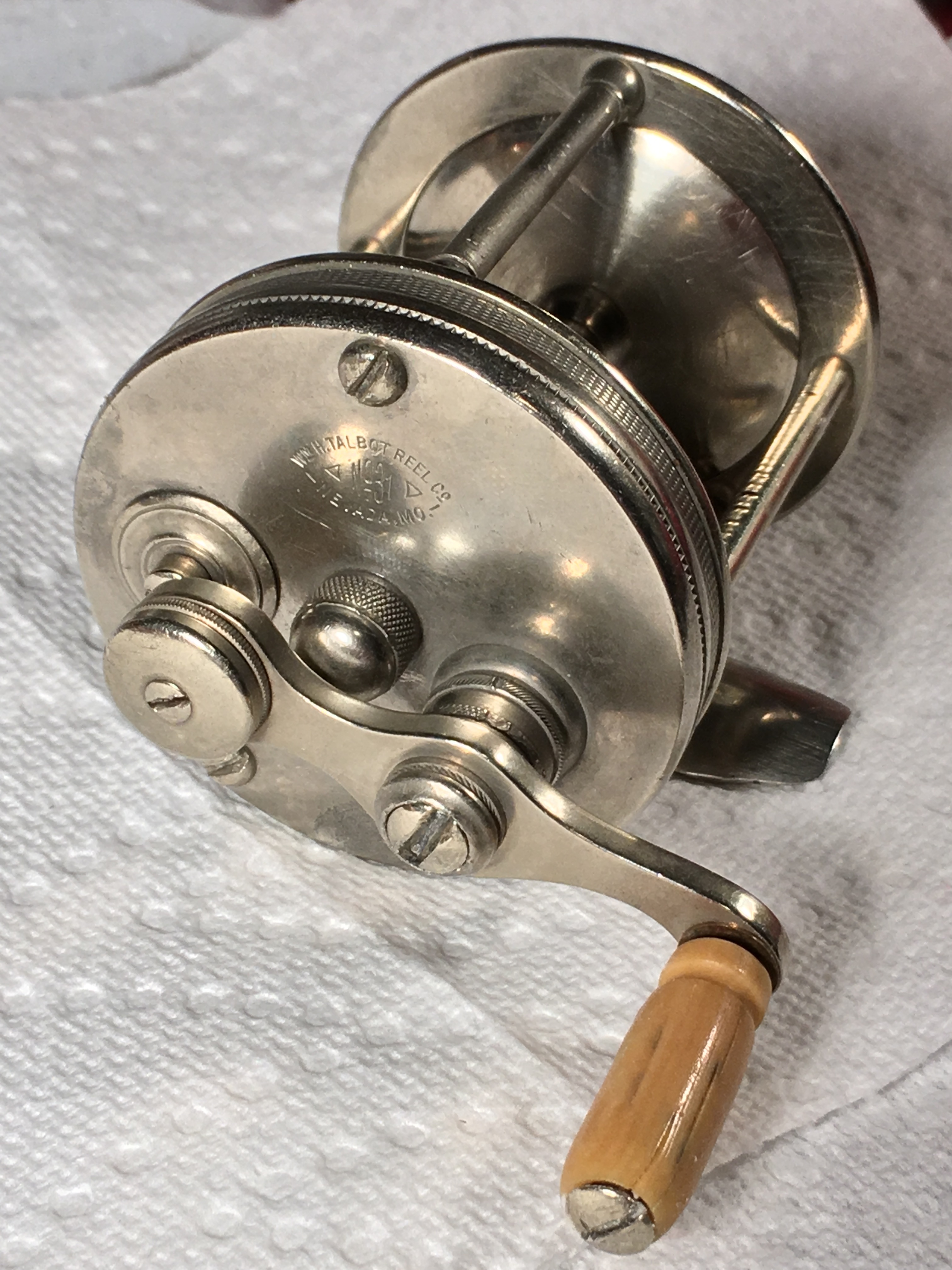 Stabilization of cracked ivory grasps on antique reels - Reel Talk - ORCA